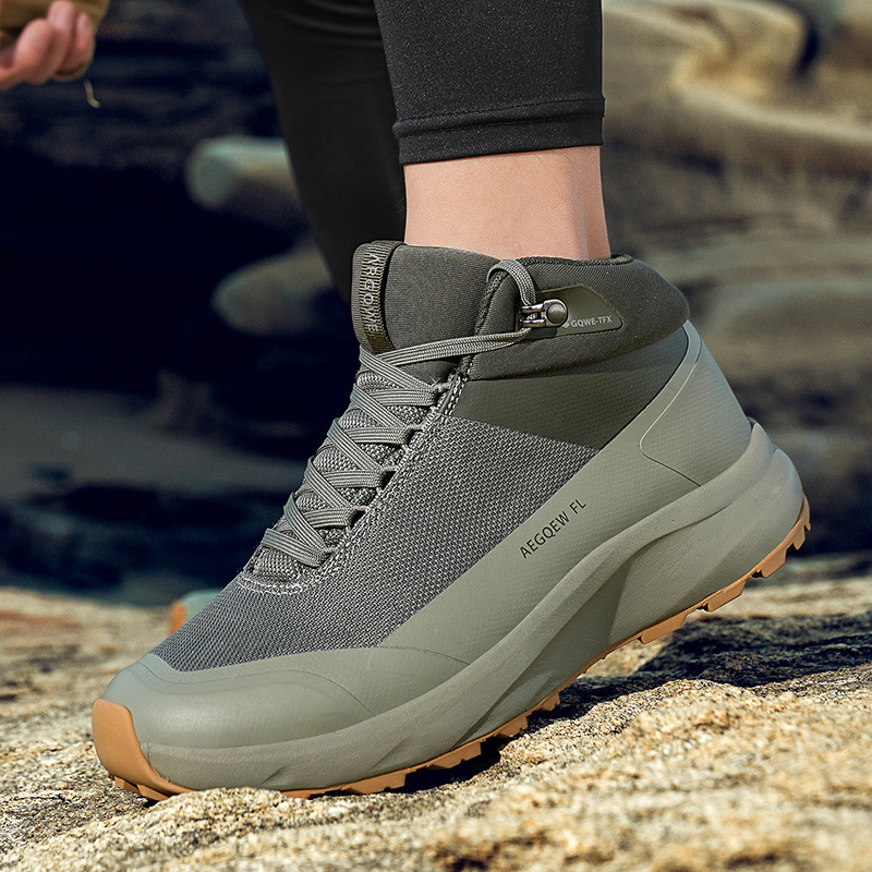 Hunting Outdoor Brand - Wysokie buty trekkingowe męskie luksusowej marki,