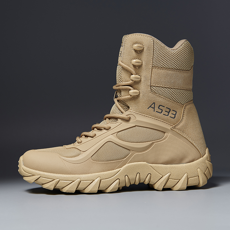 Hunting Outdoor Brand - Męskie taktyczne buty wojskowe antypoślizgowe, wysokiej