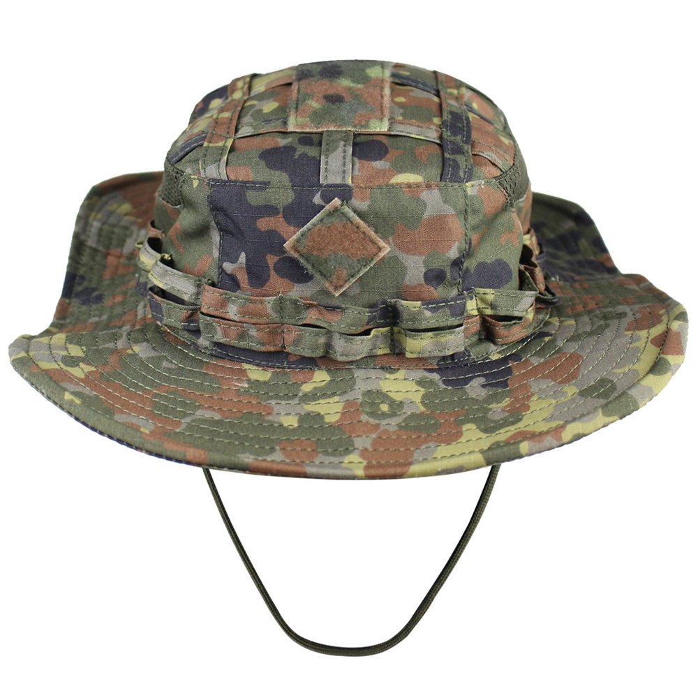 Mens Outdoor Hunting Hats - Kapelusz przeciwsłoneczny taktyczny, oddychający, typu boonie,