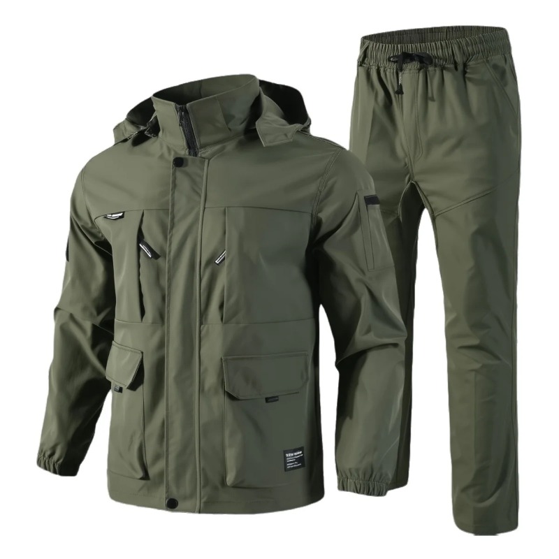 Mens Outdoor Hunting Hats - Męskie wodoodporne zestawy taktyczne na wiosnę
