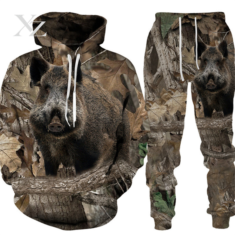 Hunting Outdoor Shop - Wysokiej jakości męski dres w kamuflażu,