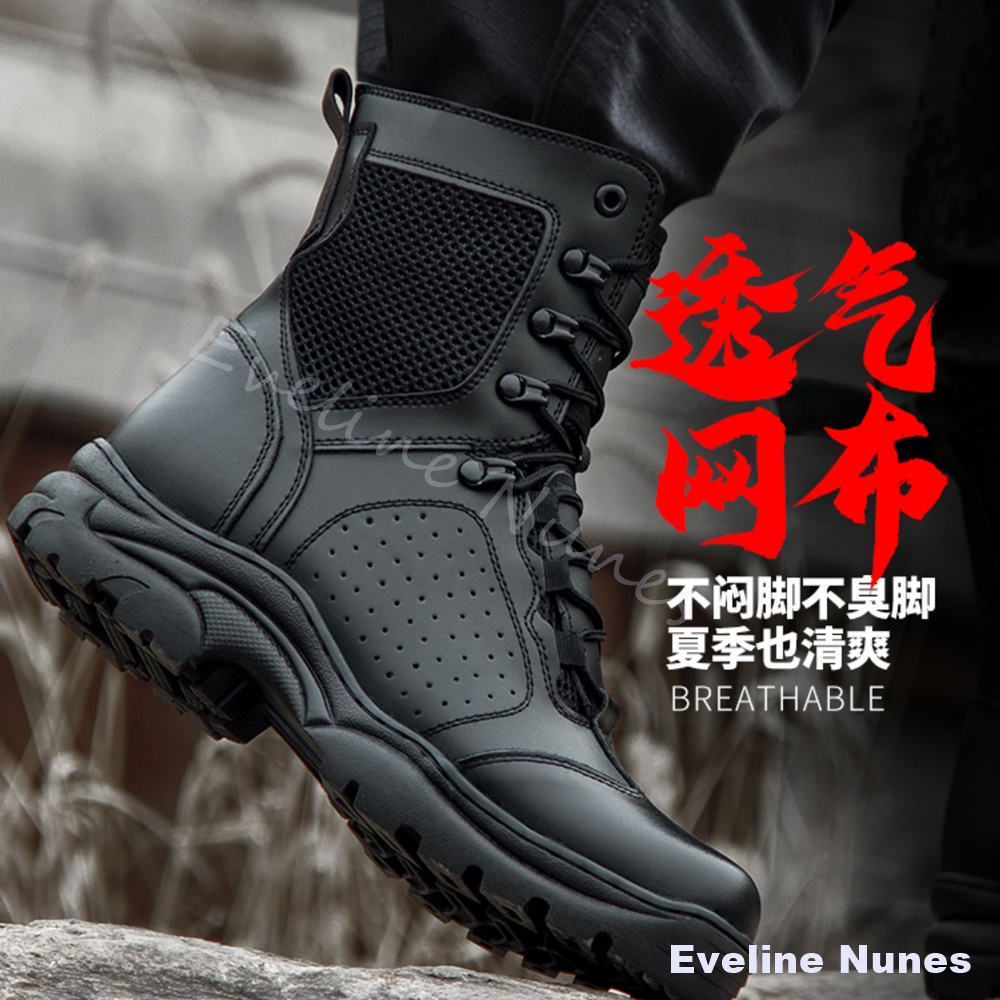 Męskie taktyczne buty bojowe z – Hunting Boot Insole recenzja i cena