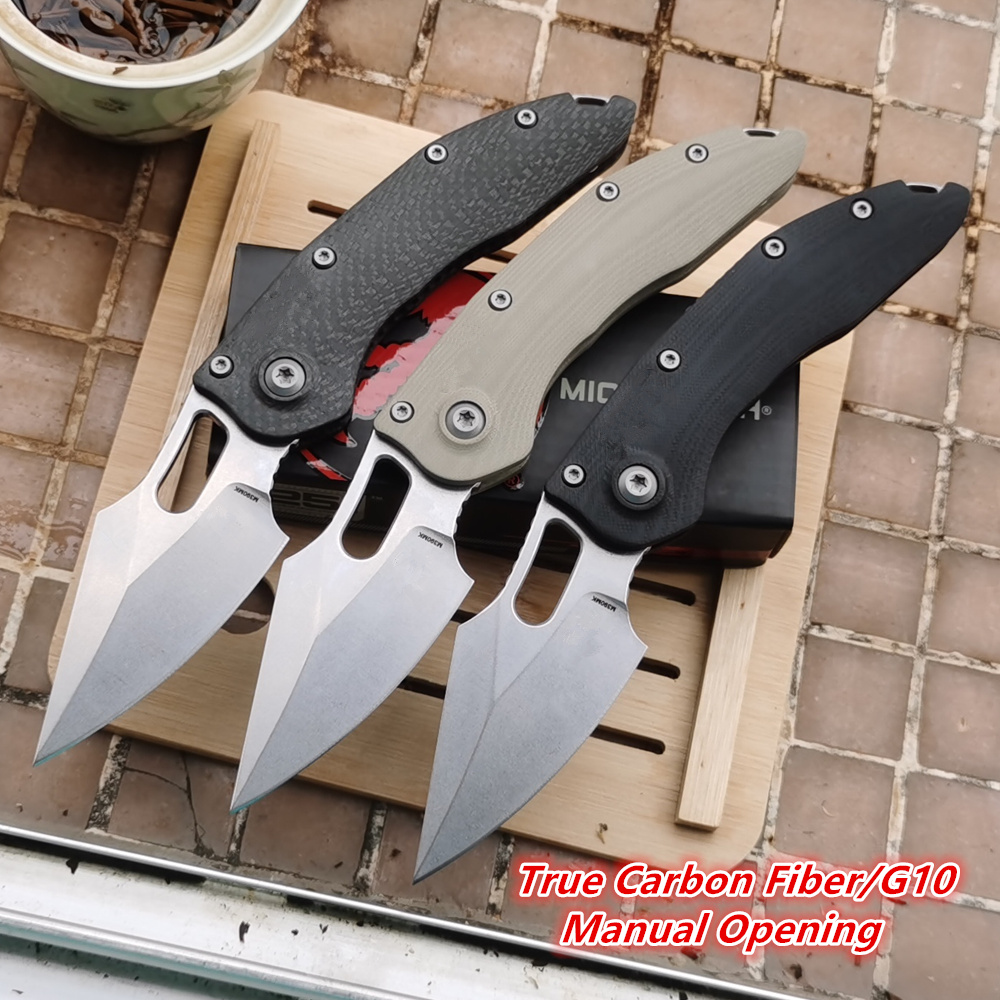 JUFULE New Stitch Manual Real  – Knife Hunting Fixed Blade recenzja i cena