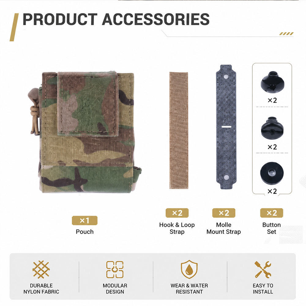 Taktyczna torba MOLLE do przec – Outdoor Hunting Gear Storage recenzja i cena