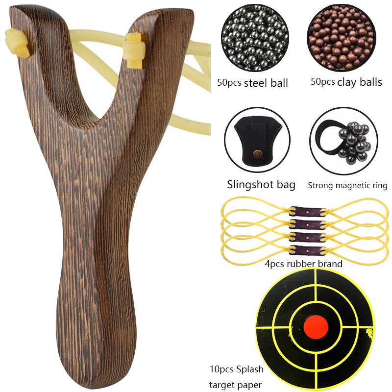 Tradycyjne drewniane procy str – Outdoor Hunting Launcher recenzja i cena