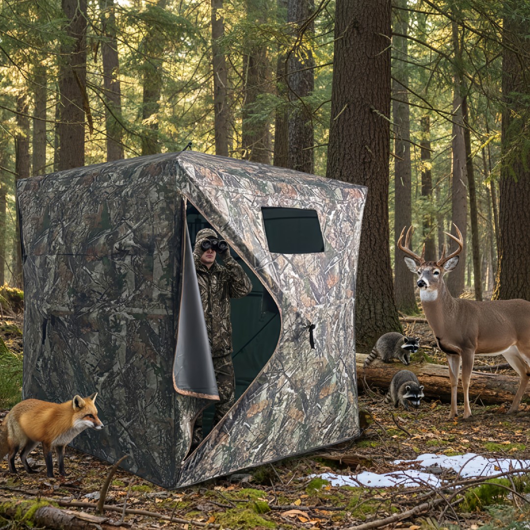 Kamuflażowa namiotowa budka my – Hunting & Outdoor Supplies Vanderbijlpark recenzja i cena