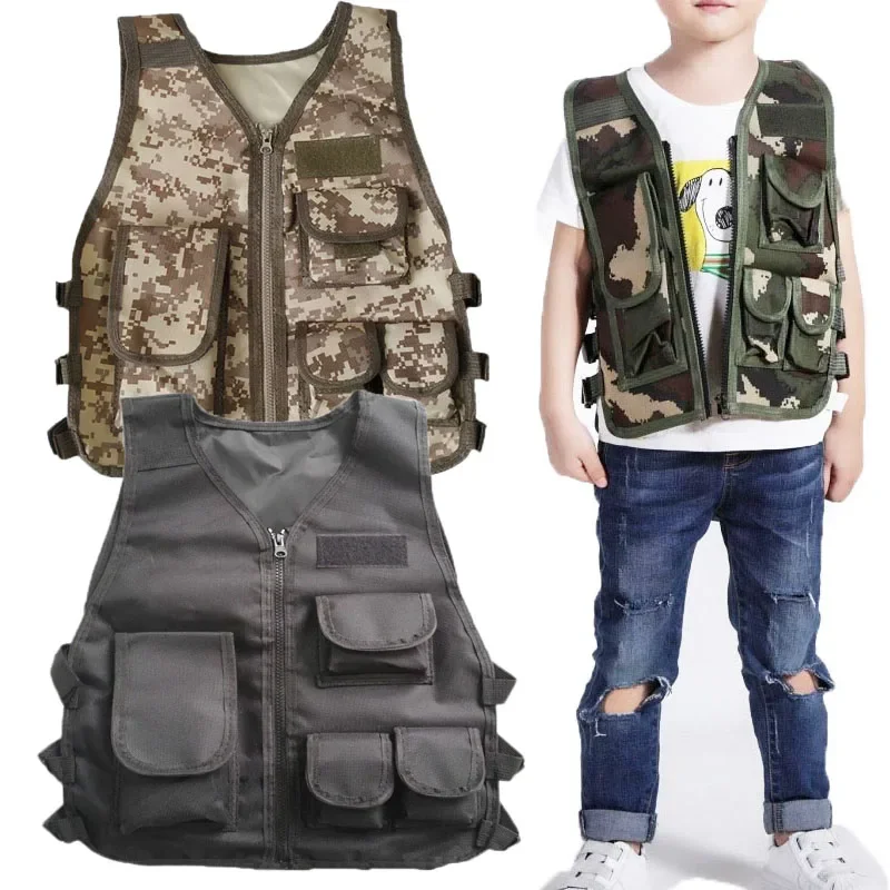 Kamizelka taktyczna dla dzieci – Hunting Outdoor Game recenzja i cena