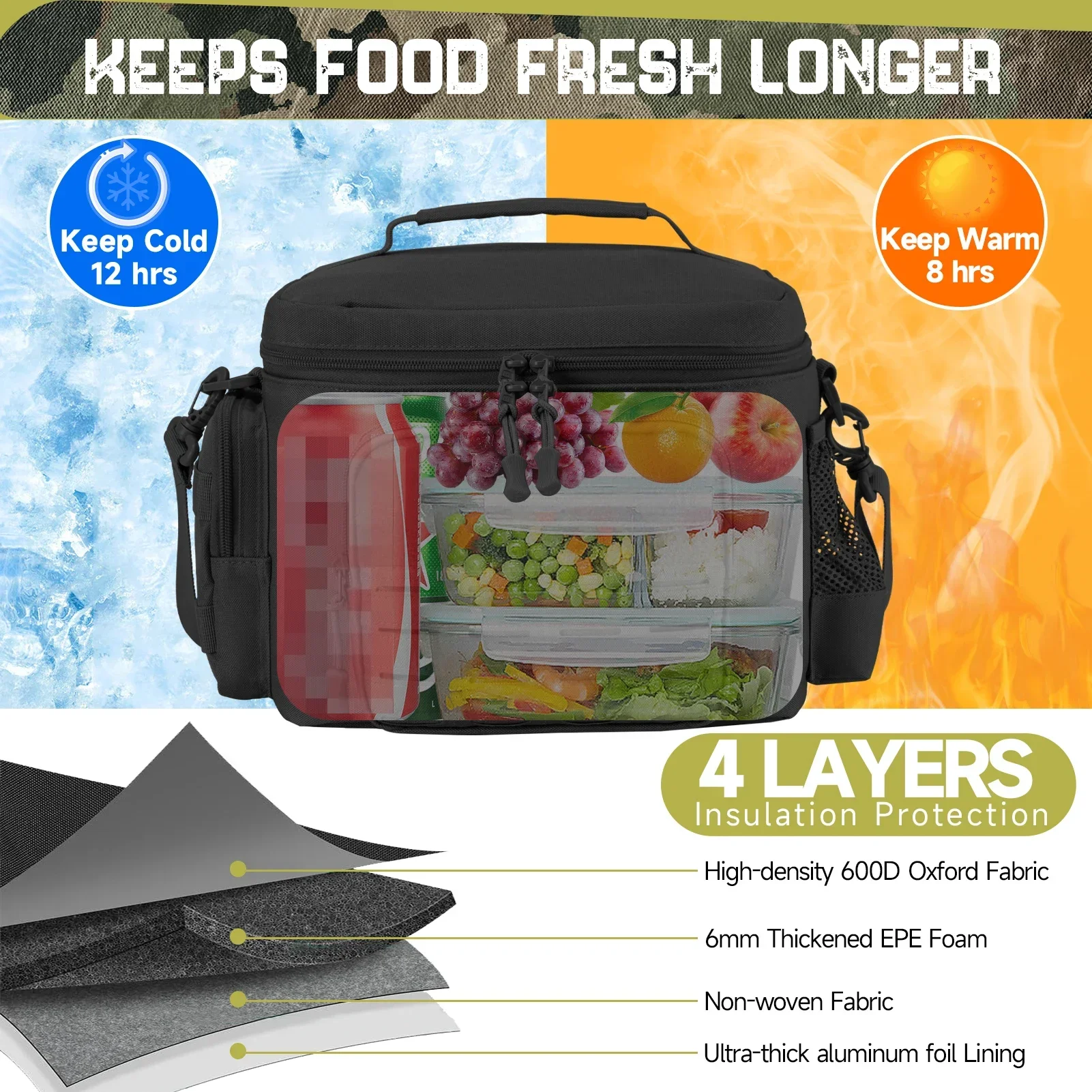 13L Taktyczna termoizolacyjna  – Outdoor Hunting Gear Storage recenzja i cena