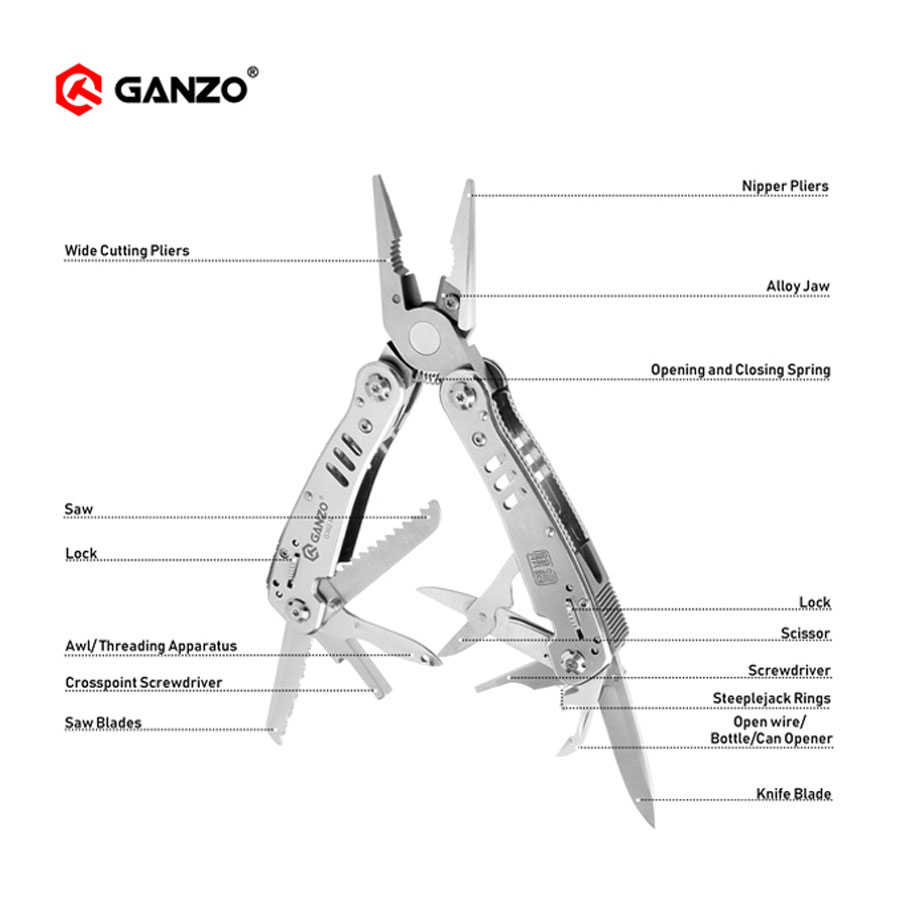 Ganzo G302 G302-H G302-B – wie – Knife Hunting Fixed Blade recenzja i cena