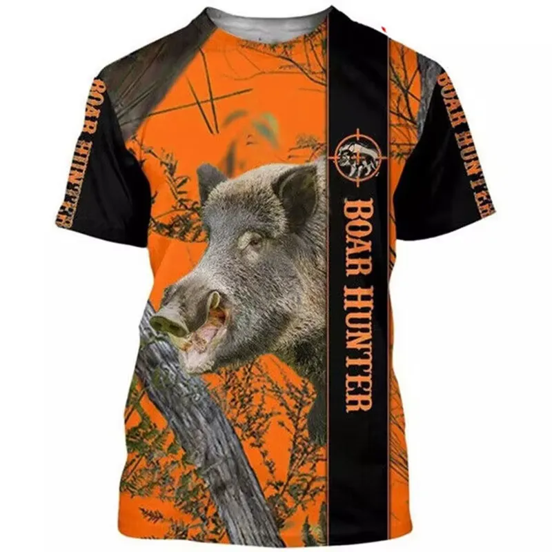 Męska koszulka z nadrukiem 3D  – Wildman Hunting & Outdoor Nelspruit recenzja i cena