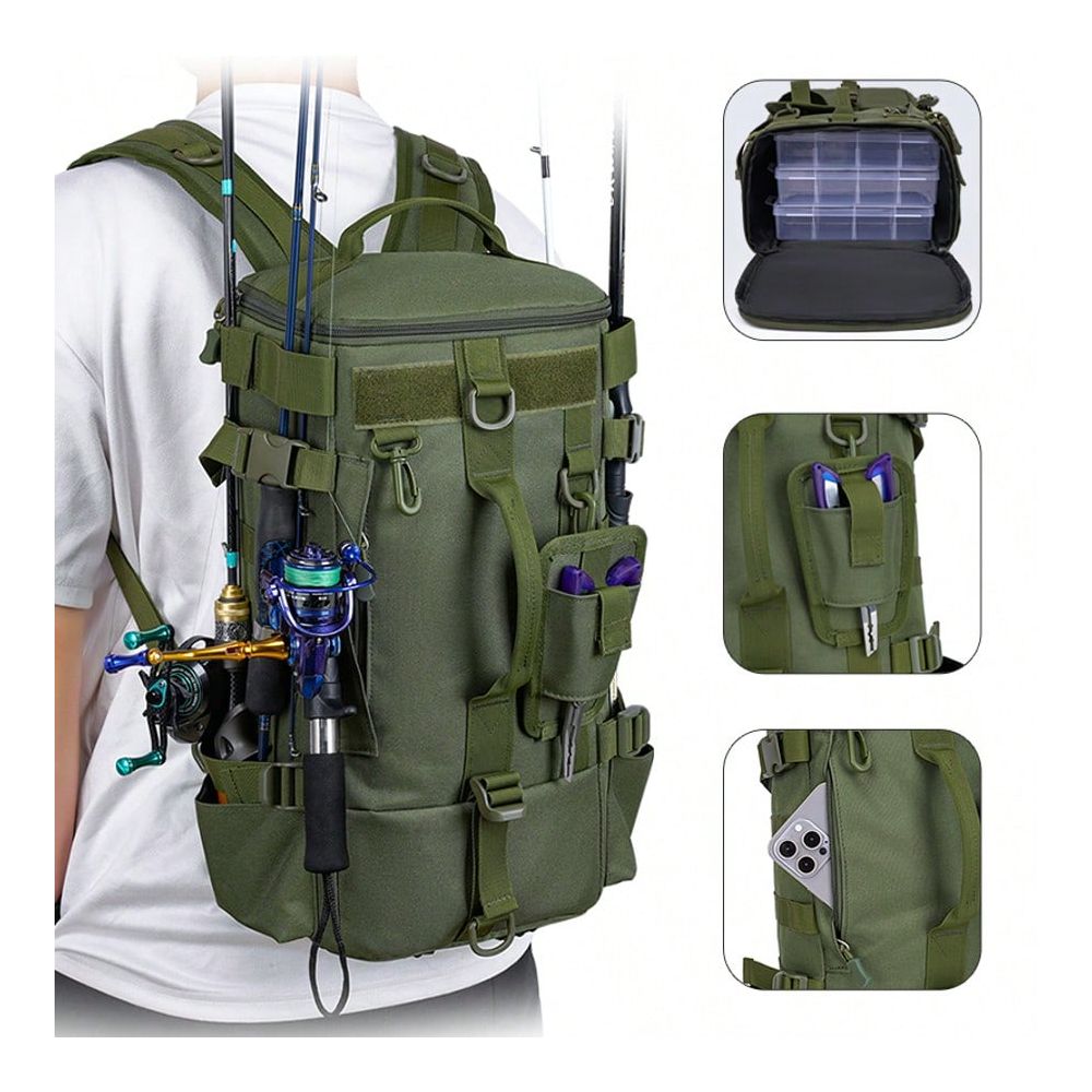 Męski plecak wędkarski, torba  – Outdoor Hunting Gear Storage recenzja i cena