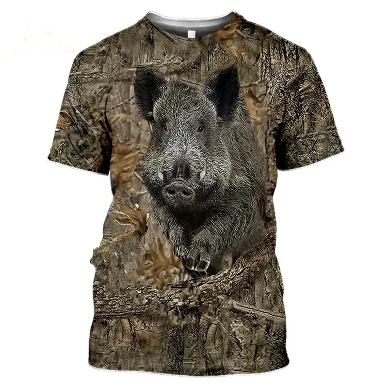 Koszulka 3D z kamuflażem, moty – Wildman Hunting & Outdoor Nelspruit recenzja i cena