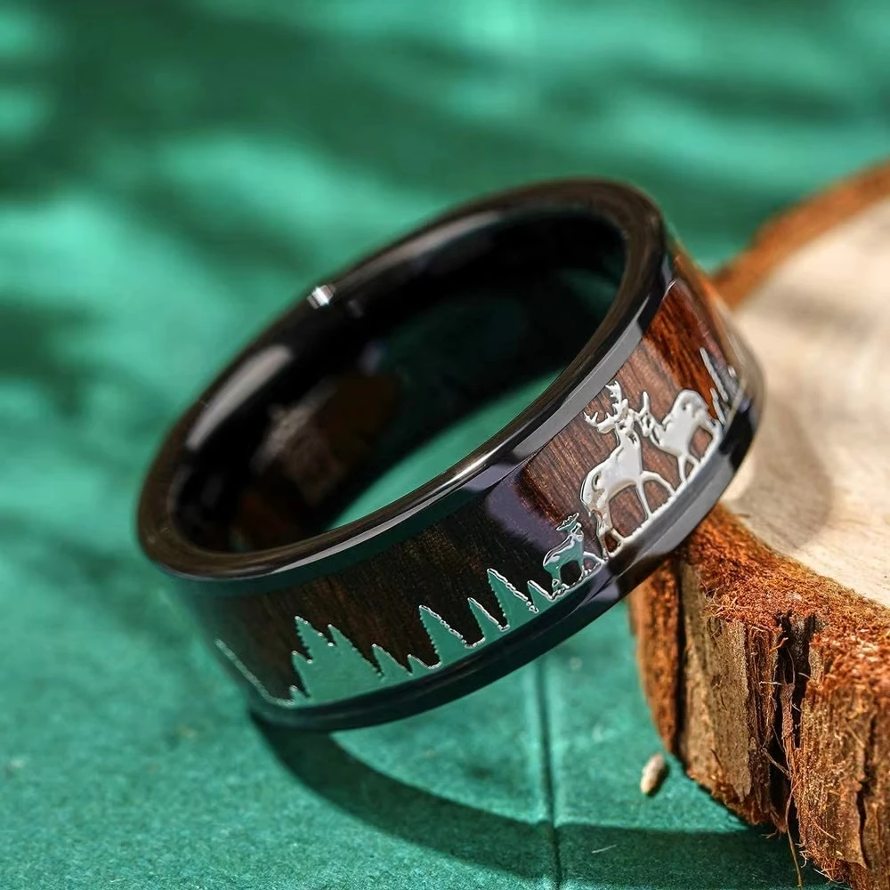 Pierścień męski ze stali, czar – Wildman Hunting & Outdoor Nelspruit recenzja i cena