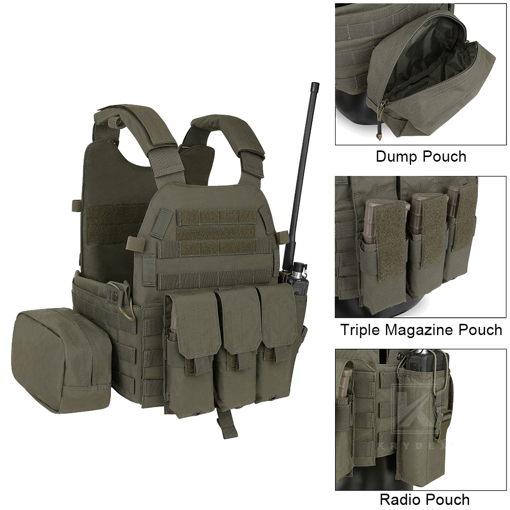 Kamizelka taktyczna KRYDEX 609 – Outdoor Hunting Magazines recenzja i cena